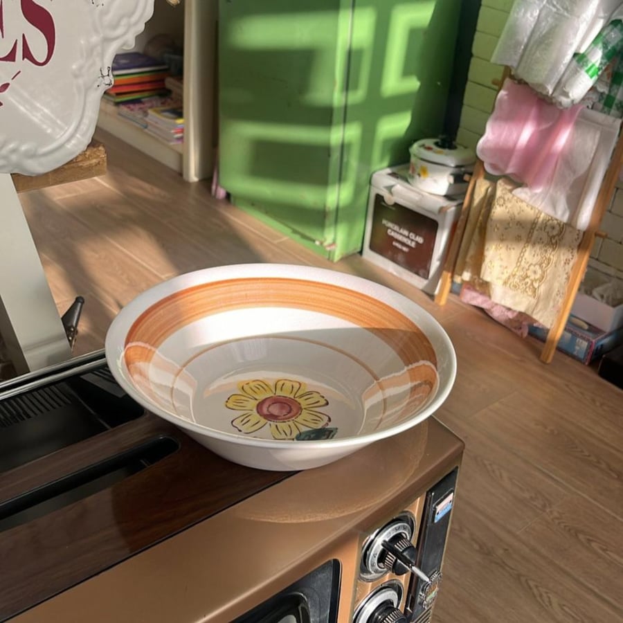 Vintage and rare serving dish Korean made