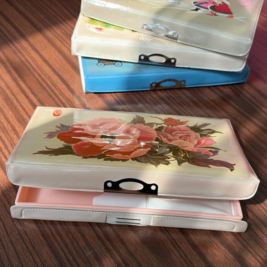 Vintage pencil case made in Shanghai, China