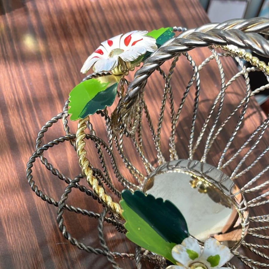 Vintage Basket | iron