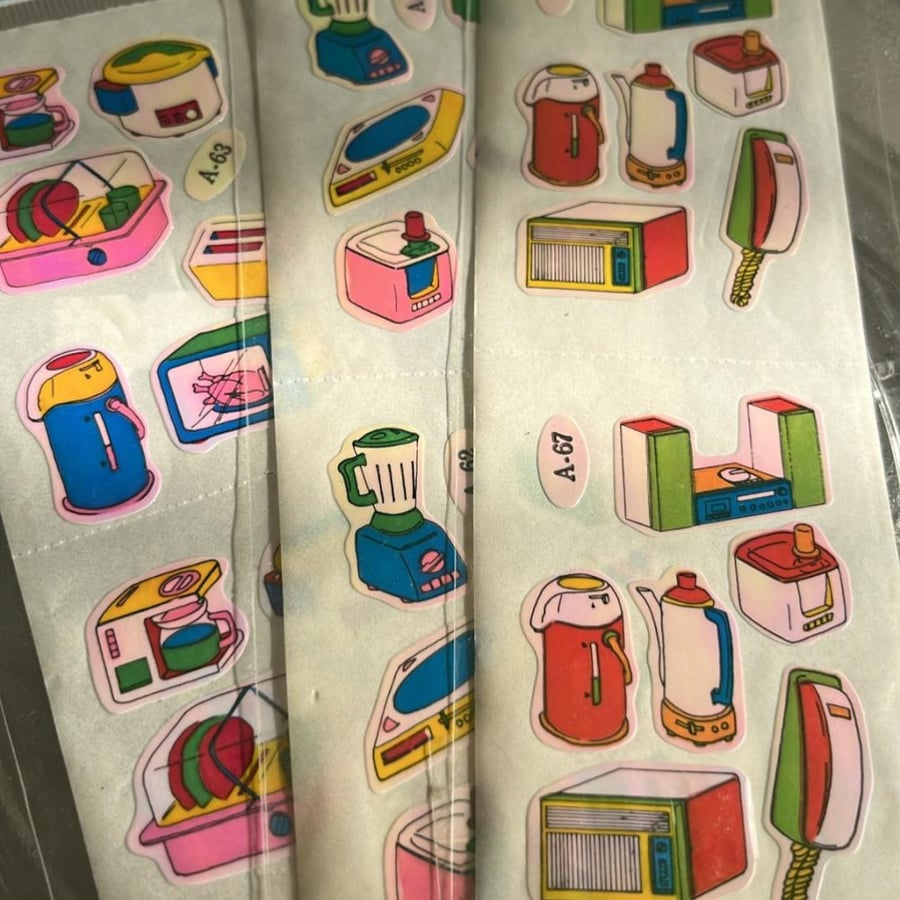 Vintage Stickers | Made in Taiwan