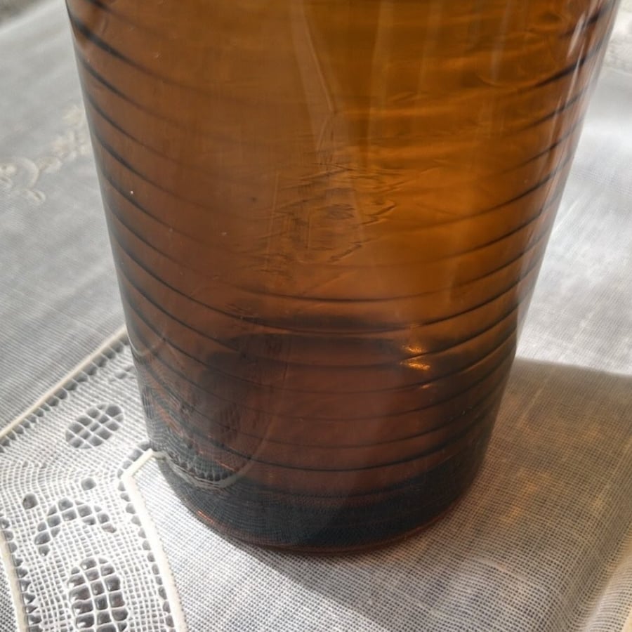 Half a dozen vintage glasses
