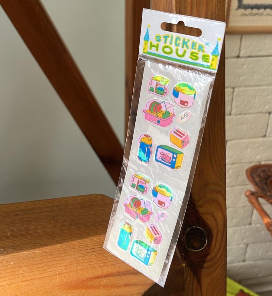 Vintage Stickers | Made in Taiwan