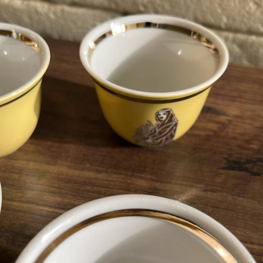 Arabic coffee cup فنجال صناعة يابانية فنتج