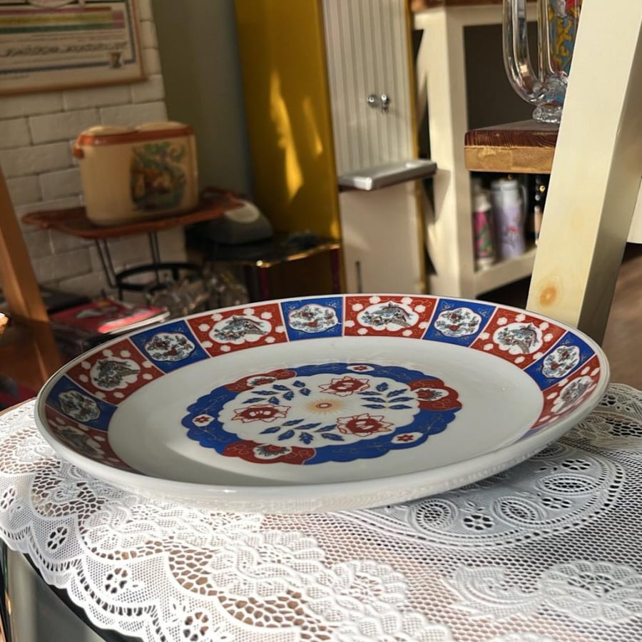 Old Chinese plate