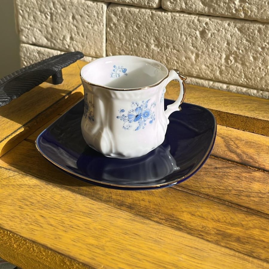 Luxury porcelain cup | Japanese made vintage