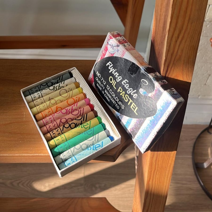 vintage oil colors