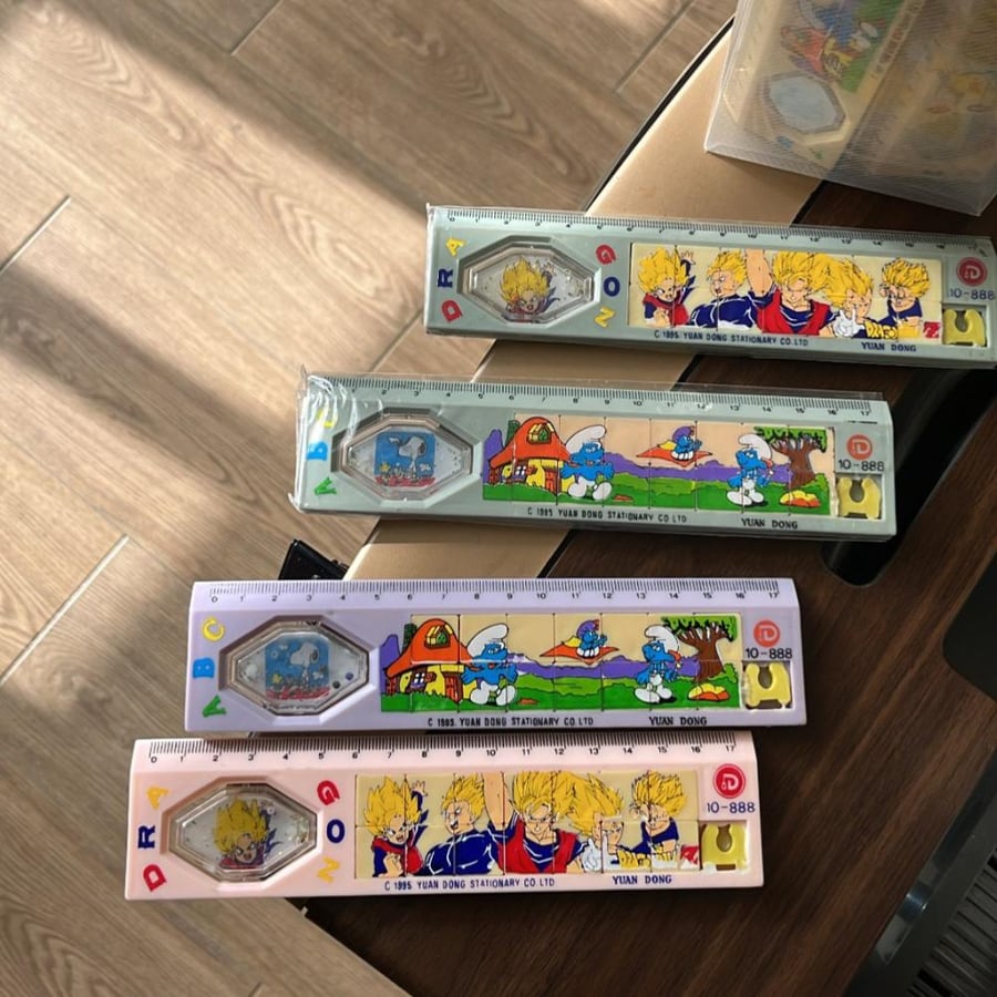 Vintage Rulers | Produced by Yuan Dong Stationary Co. Ltd., 1995 edition.