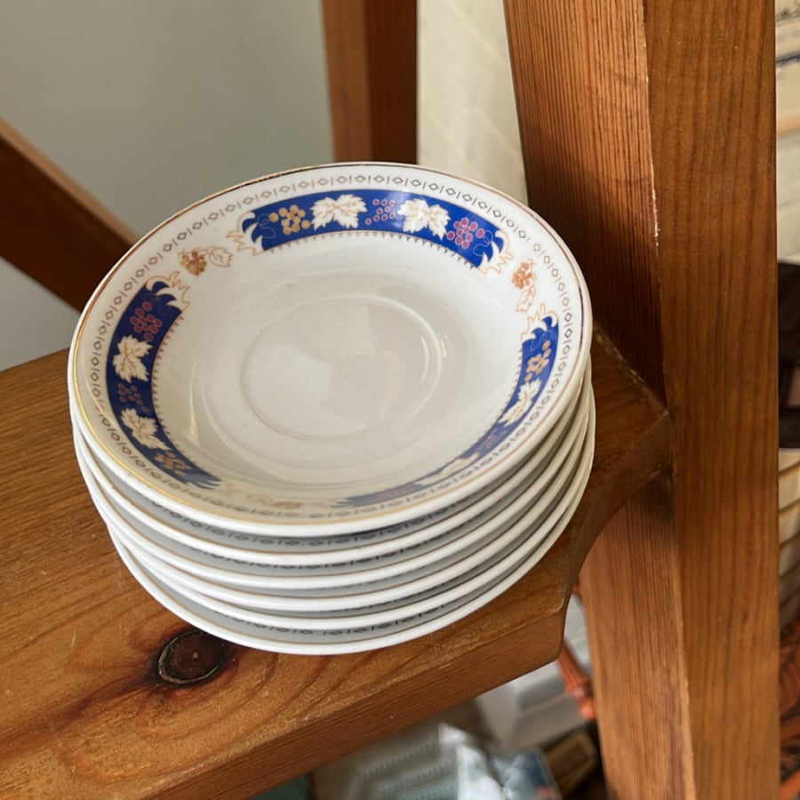 Half a dozen small plates