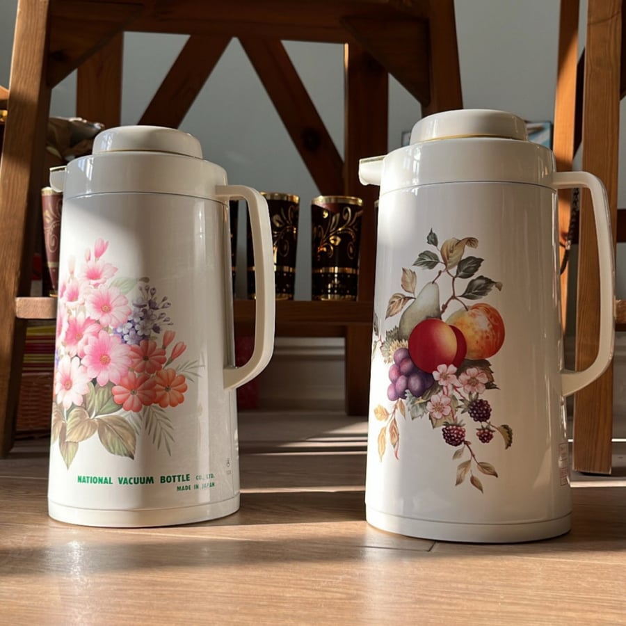 Thermos Everest thermos, Japanese industry, old version, stored