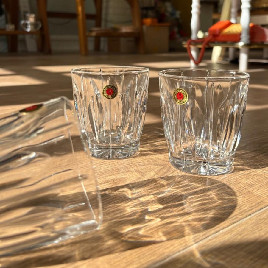 Vintage and rare glass | Made in Japan, ADERIAGOLDGLASS brand