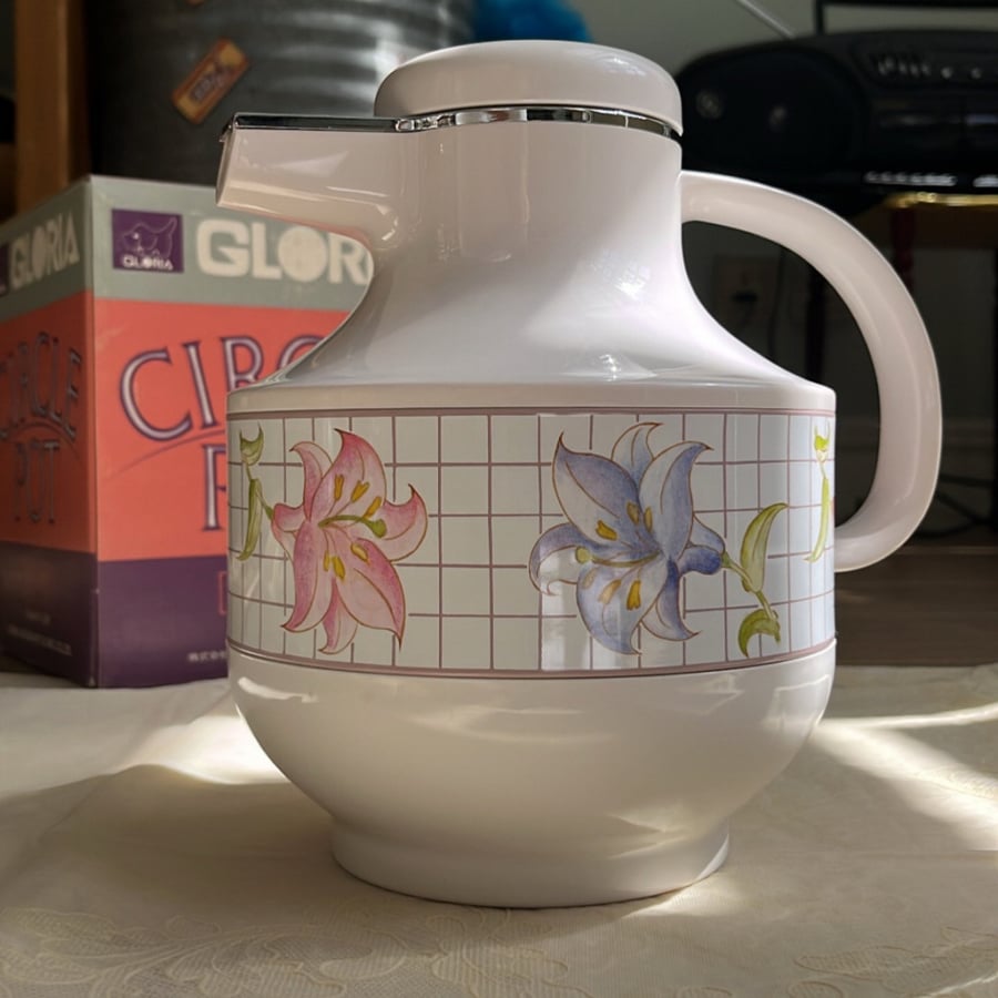 A rare and antique thermos made in Japan by Gloria