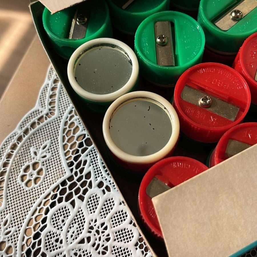 Old and rare edition "Mirror" sharpener