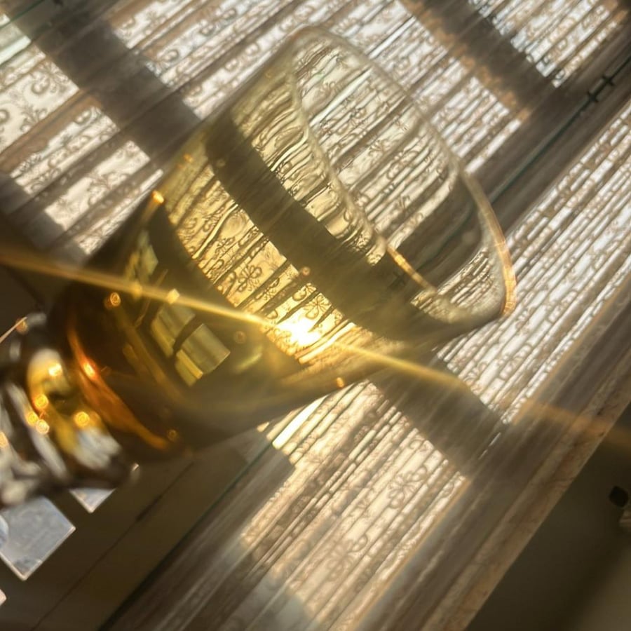 كأس فنتج Amber Glass
