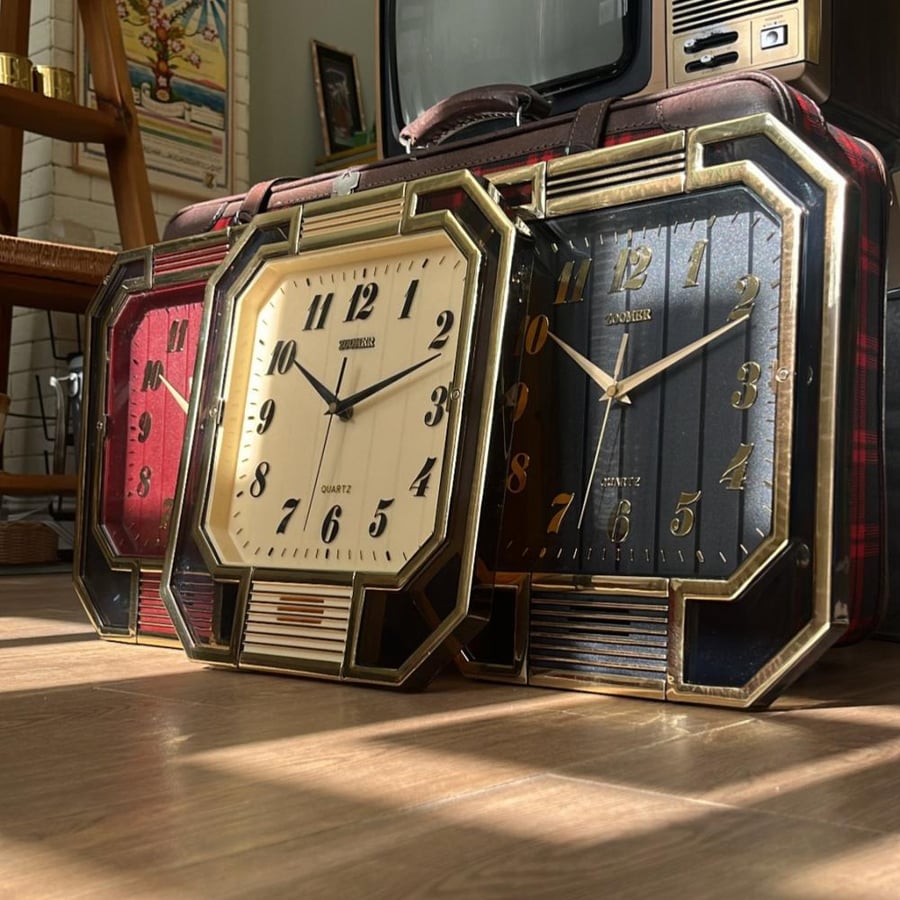 Old stock wall clock