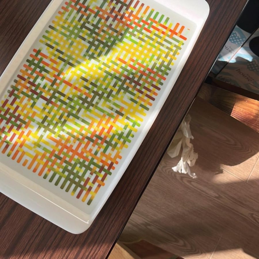 Vintage Japanese-made tray