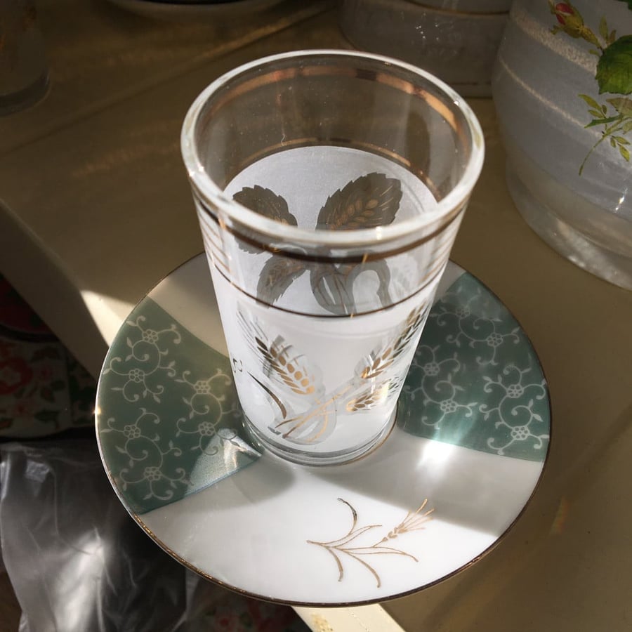 Half a dozen vintage dishes