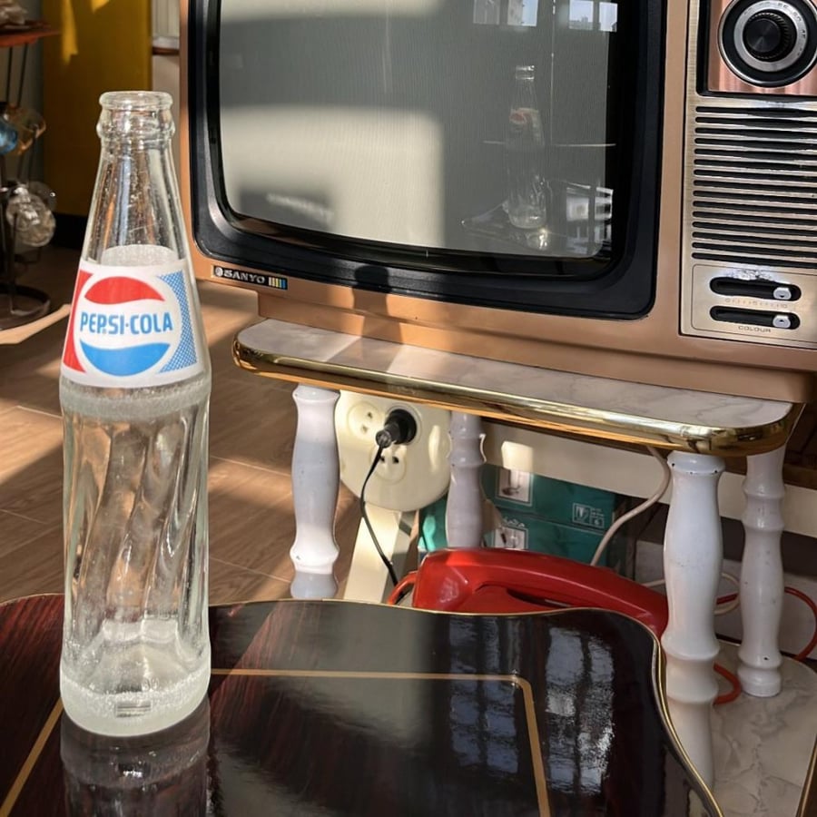 غرشة بيبسي  ب شعار بيبسي فترة 1987 - الى 1991