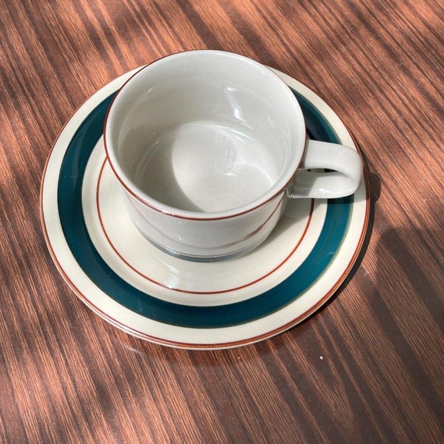 Vintage and rare Japanese porcelain cup from the 1980s
