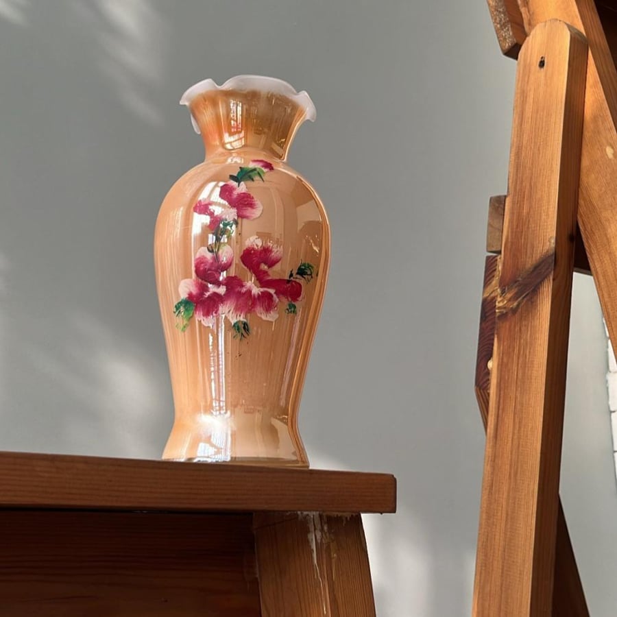 Handmade vintage vase