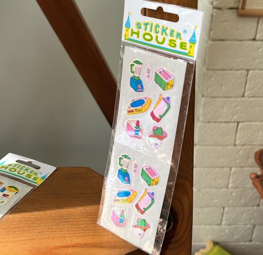 Vintage Stickers | Made in Taiwan