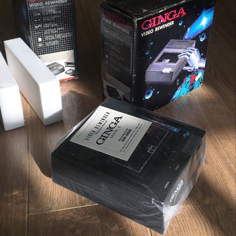 Video Rewinder A device that quickly rewinds videotapes