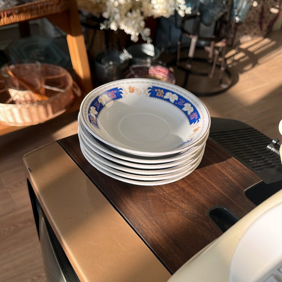 Half a dozen small plates