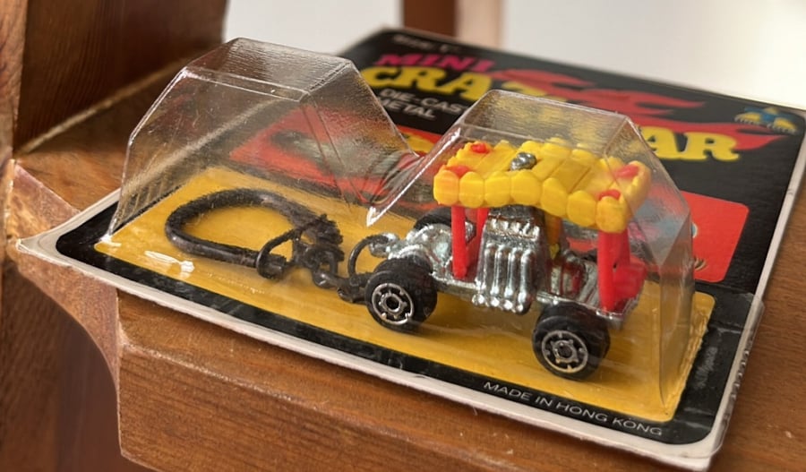 medal, 1970s "Mad Car" medal