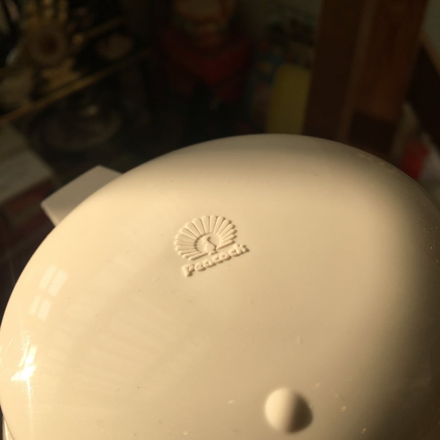 Vintage and rare thermos made in Japan, Peacock brand
