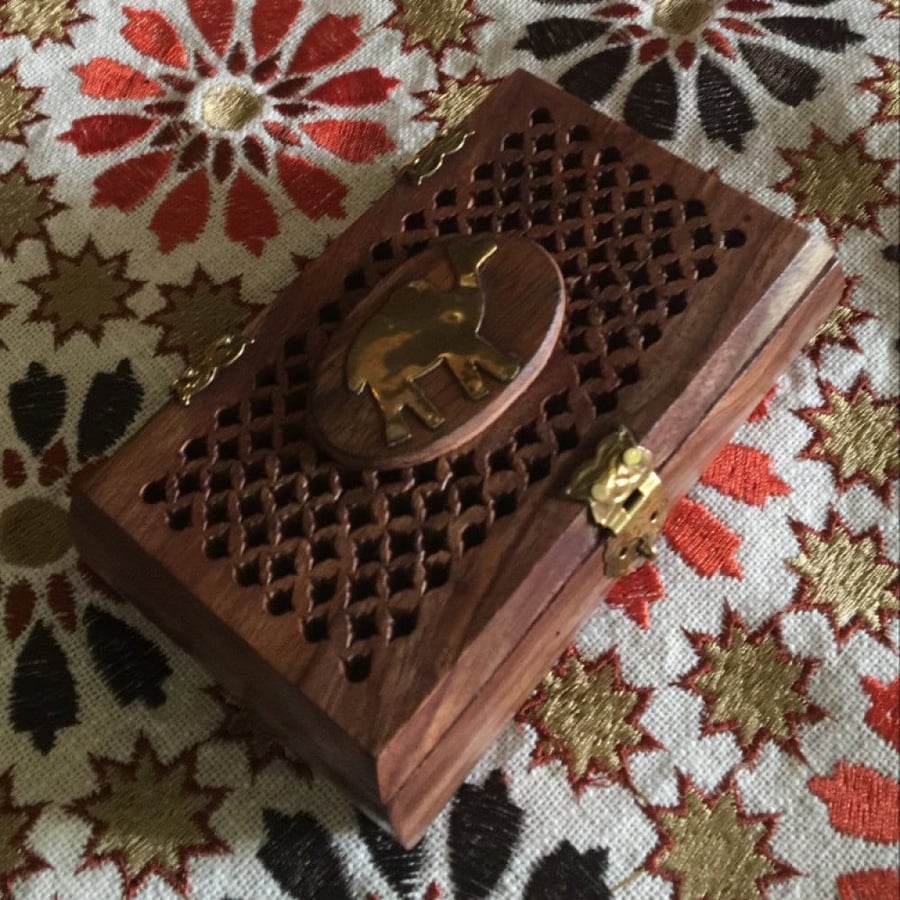 علب خشبية فنتج - صغيرة