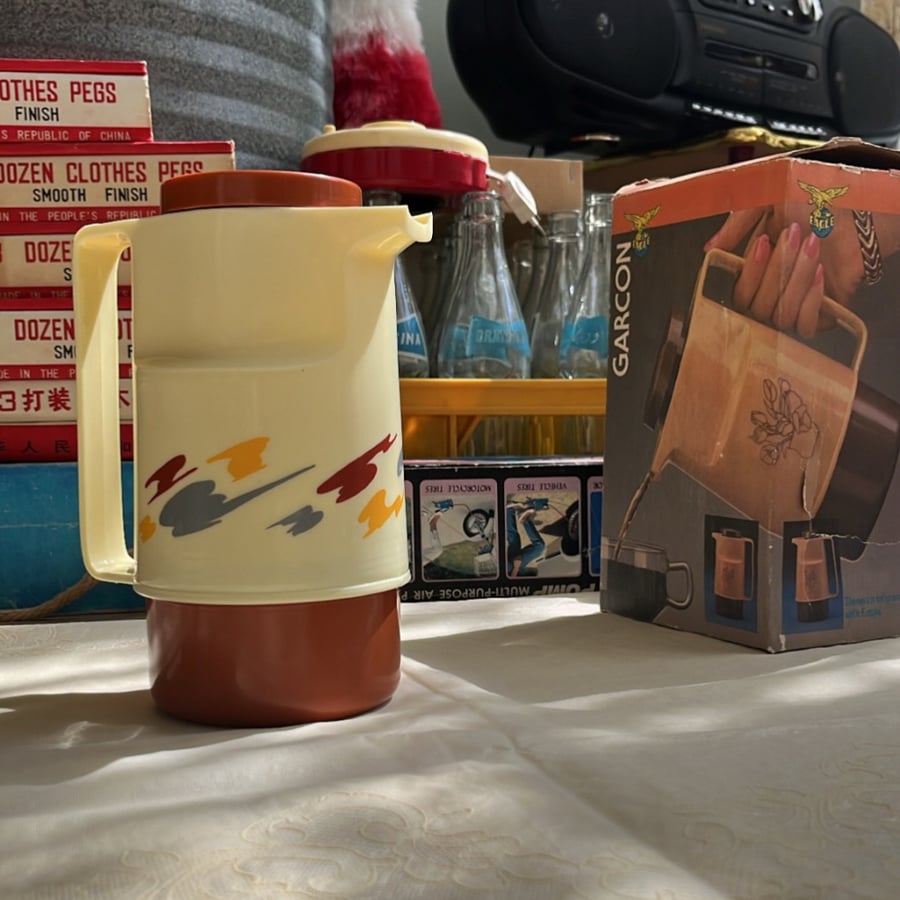 Small vintage thermos, Indian industry