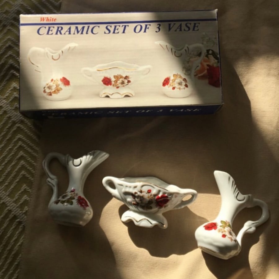 Set of 3 small antiques