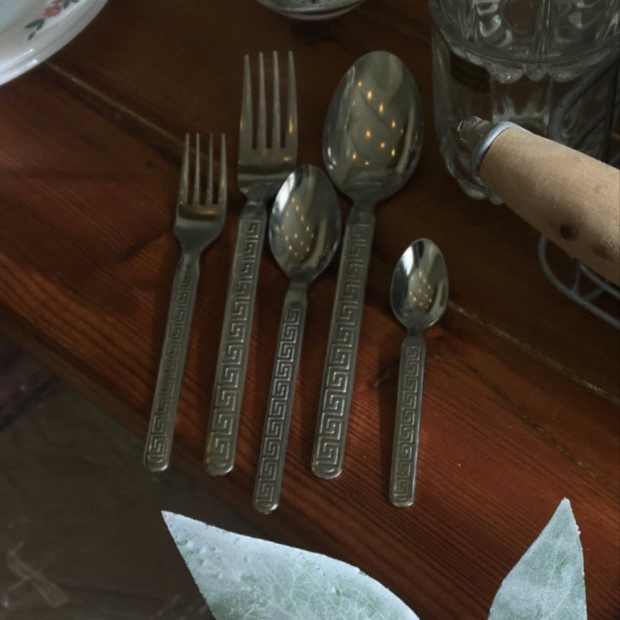 Spoon - Fork Versace Pattern