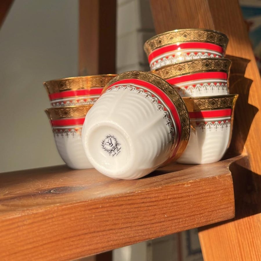 فناجيل بورسلين فنتج صناعة يابانية ماركة Yamasen