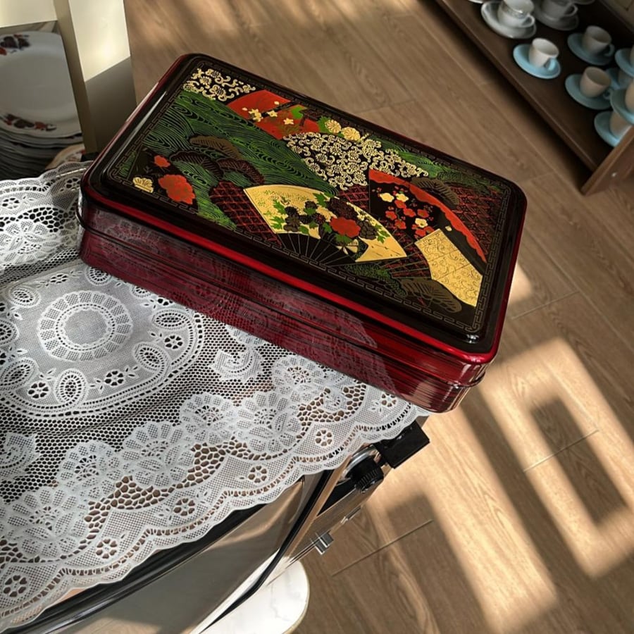 Vintage box, made in Taiwan | Plastic