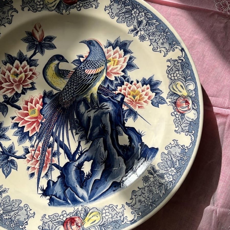 Dish صحن ياباني عتيق ونادر