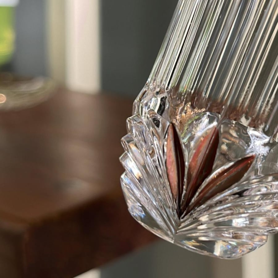 Vintage Crystal Cups | Made in Italy