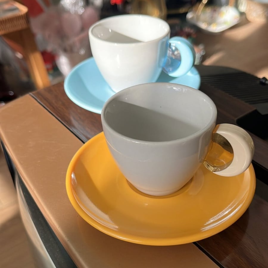 Small cups made in Italy