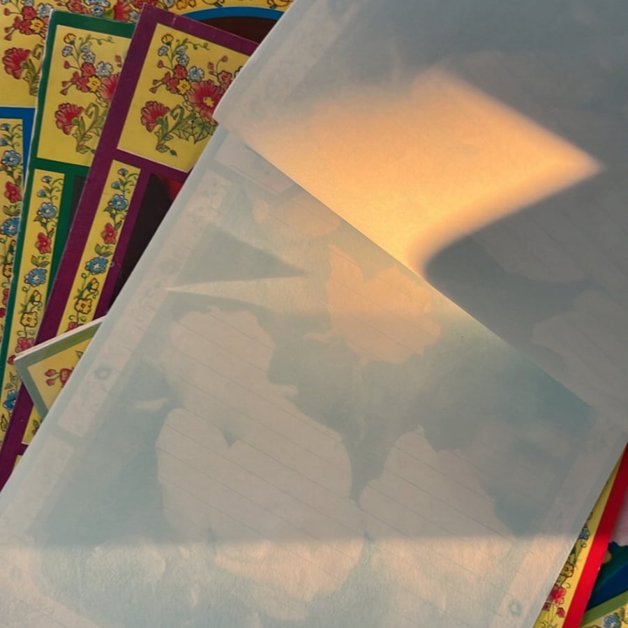 Vintage notebook - light paper