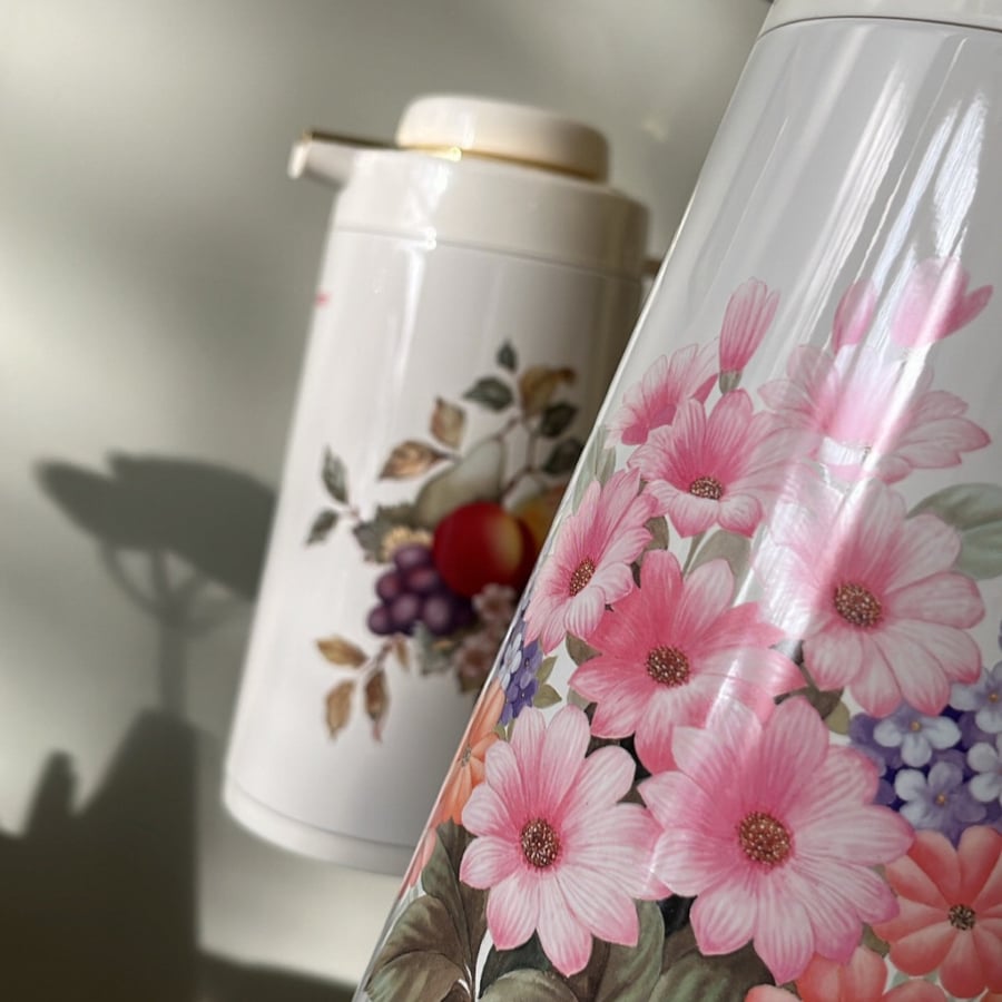 Thermos Everest thermos, Japanese industry, old version, stored