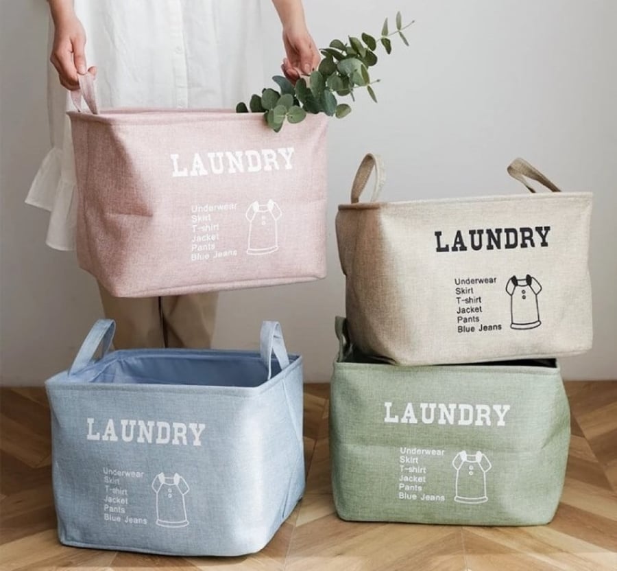Storage basket-pink