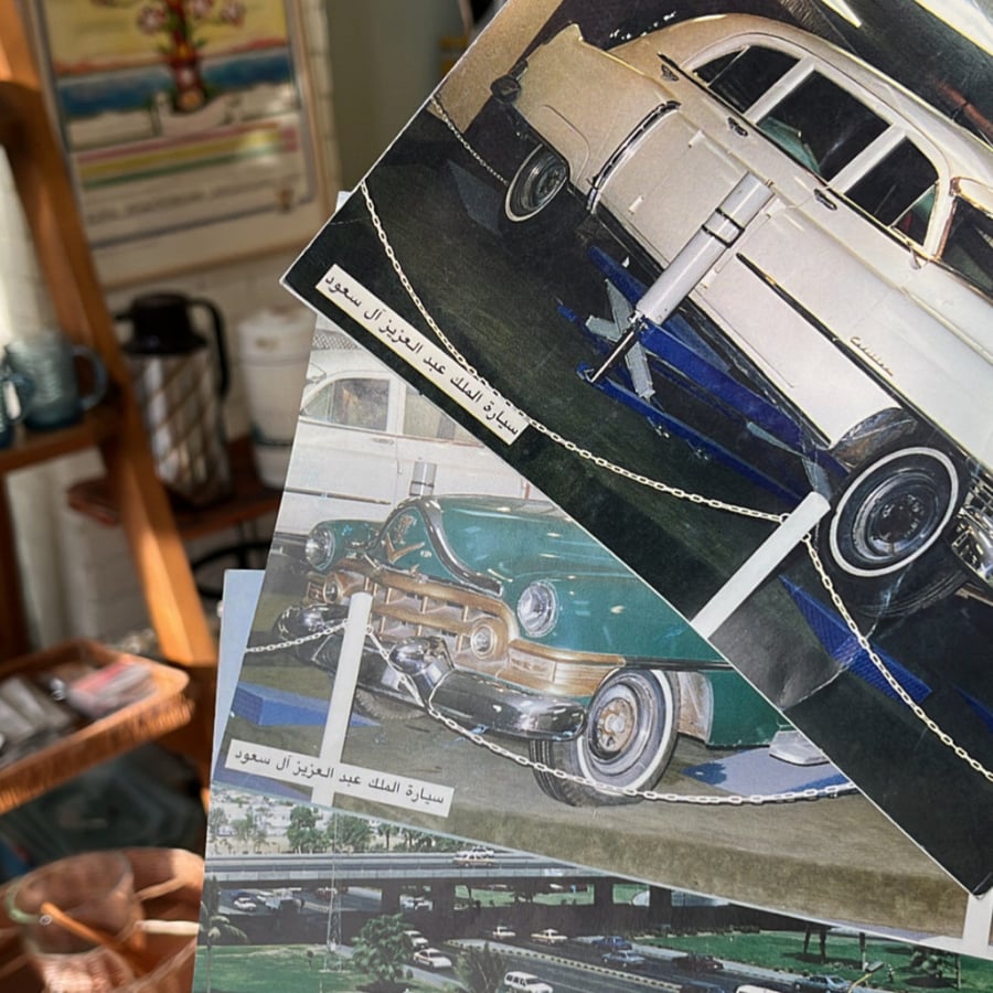 Old pictures of King Abdulaziz cars and the city of Jeddah