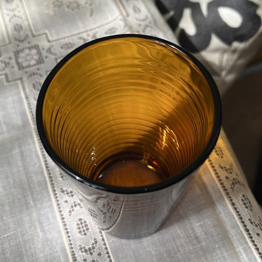 Half a dozen vintage glasses