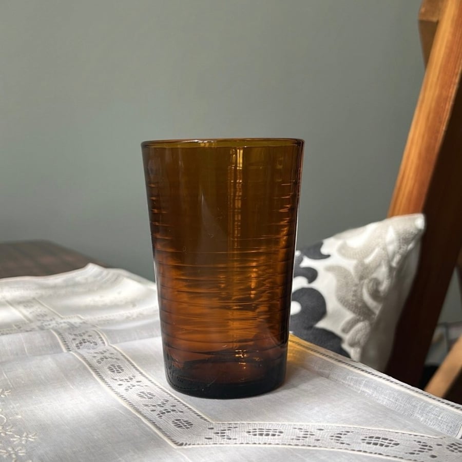 Half a dozen vintage glasses