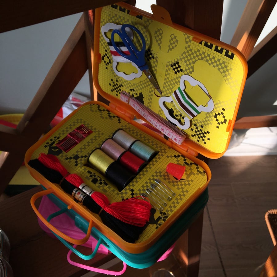 Vintage sewing bag