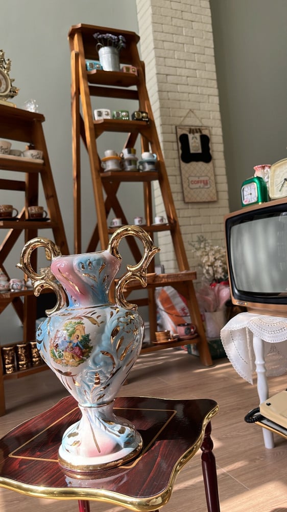 An antique Italian vase
