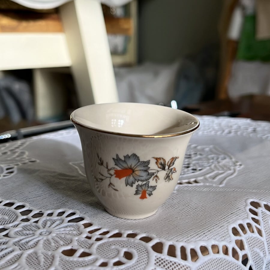 ‏Arabic coffee cups فنجال صيني عتيق