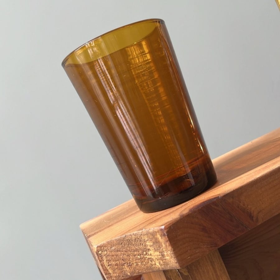 Half a dozen vintage glasses