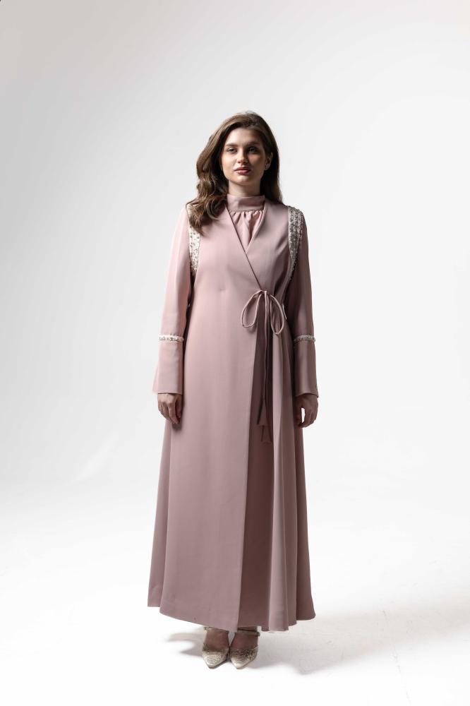 Baby Rose Blazer Abaya