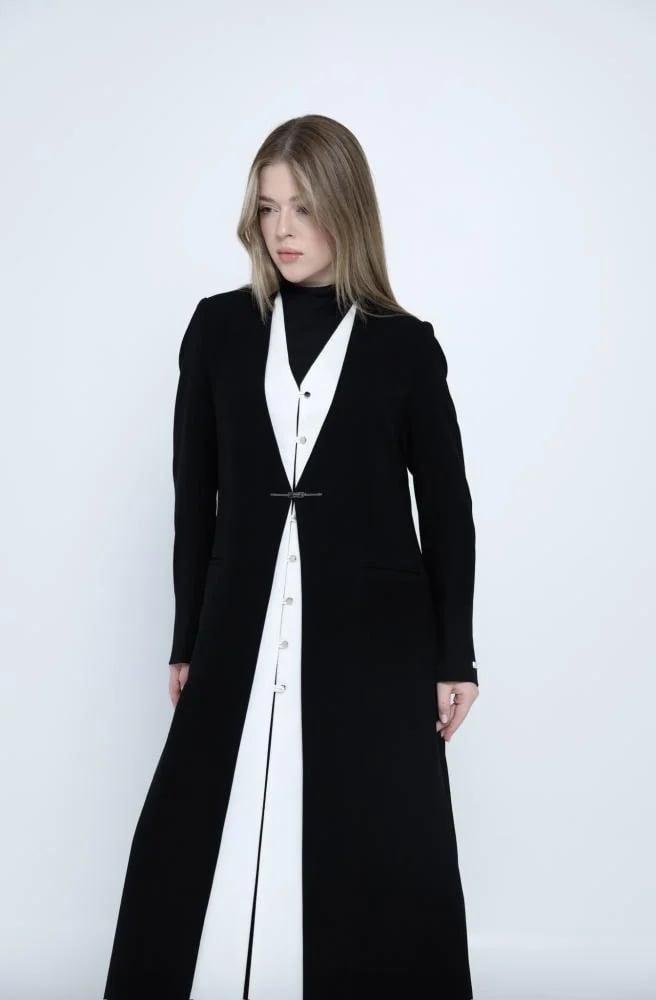 Tuxedo-blazer Abaya