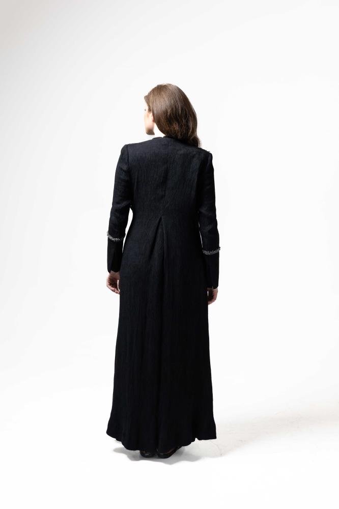 Linen Breeze Blazer Abaya